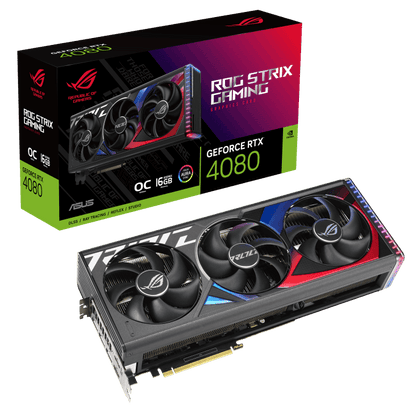 ASUS ROG Strix GeForce RTX 4080 O16G Gaming Graphics Card