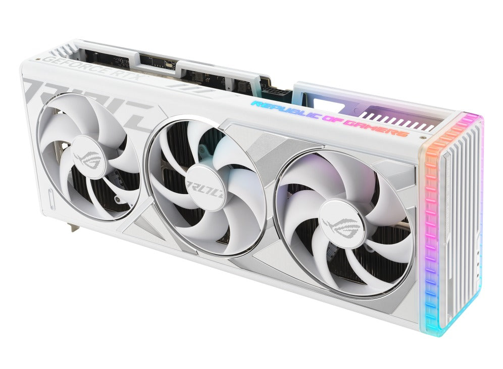 Asus ROG Strix GeForce RTX 4090 24GB OC Edition Gaming Graphics Card (White)