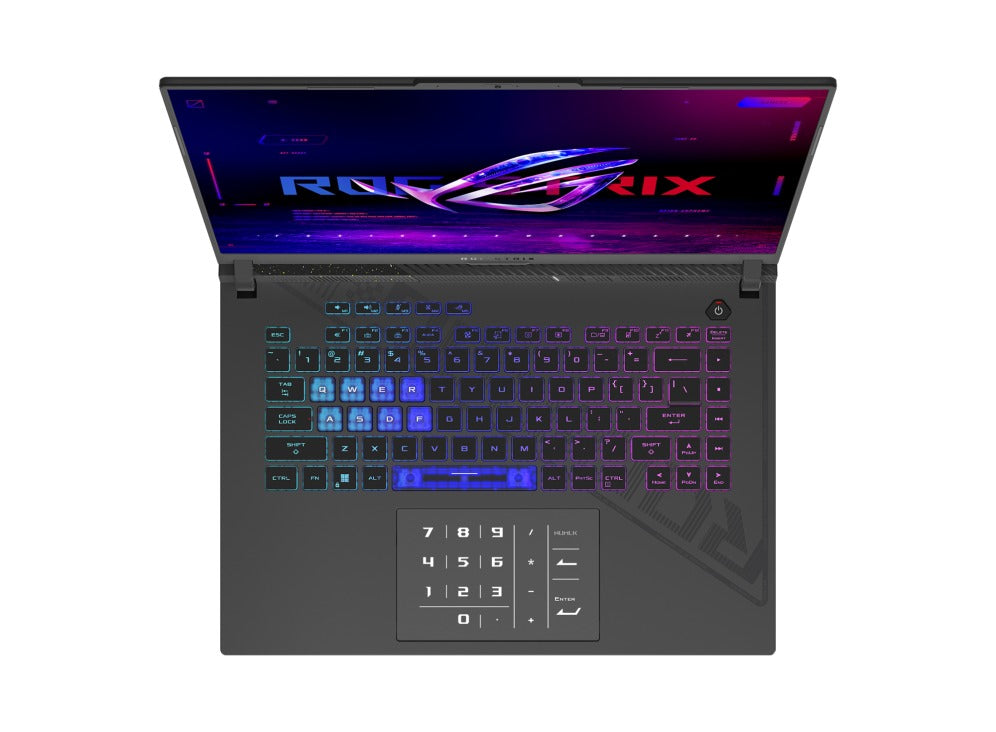 Asus ROG Strix G16 G614JU-N3219W Gaming Laptop (Eclipse Gray) | 16" FHD+ (1920 x 1200, WUXGA) | i7-13650HX | 16GB RAM | 1TB SSD | RTX™ 4050 | Windows 11 Home | ROG Backpack | ROG Impact Gaming Mouse