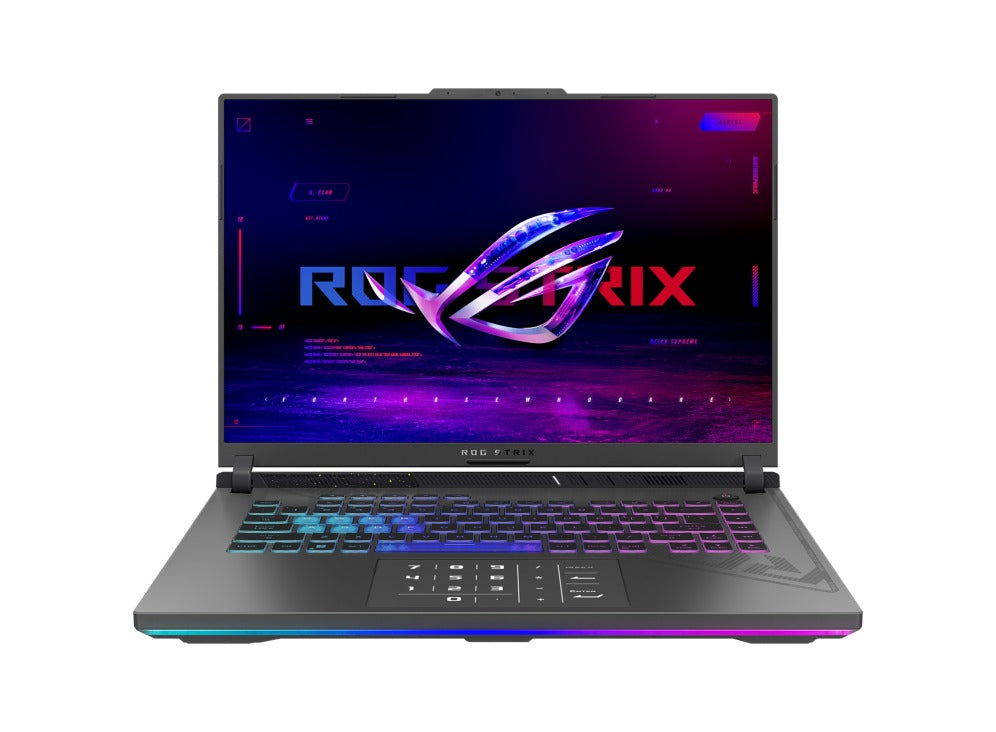 Asus ROG Strix G16 G614JV-N4225W Gaming Laptop (Eclipse Gray) | 16" WQXGA 240Hz (2560x1600) | i7-13650HX | 16GB RAM | 1TB SSD | RTX™ 4060 | Windows 11 Home | ROG Backpack | ROG Impact Gaming Mouse