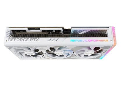 Asus ROG Strix GeForce RTX 4080 OC 16GB GDDR6X Gaming Graphics Card (White)