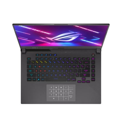 ASUS ROG STRIX G15 G513RM-HF129W GAMING LAPTOP (ECLIPSE GRAY) | 15.6” FHD | RYZEN™ 7 6800H | 8GB DDR5 | 512GB SSD | RTX 3060 | WIN11 + ROG BACKPACK + ROG IMPACT GAMING MOUSE