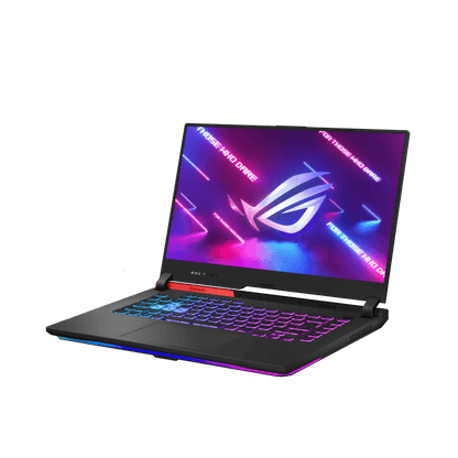 ASUS ROG STRIX G15 G513QC-HN171T 144HZ Gaming Laptop (Original Black) | 15.6" FHD | RYZEN 9 5900HX | 8GB DDR4 | 512GB SSD | RTX 3050 | WIN10 | ROG Backpack | ROG Impact Gaming Mouse
