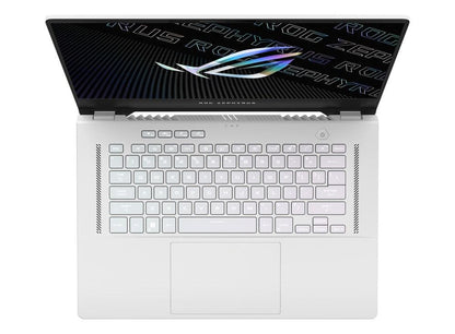 Asus ROG Zephyrus G15 (2022) GA503RW-HQ081WS Laptop (Moonlight White) | 15.6" WQHD | Ryzen™ 7 6800HS | 16GB DDR5 RAM | 1TB M.2 SSD | RTX 3070 Ti | Windows 11 Home | MS Office H&S 2021 | Gaming Mouse | Backpack | Type-C PD Adapter