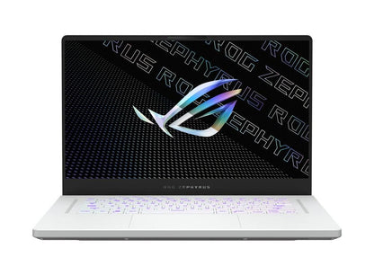 Asus ROG Zephyrus G15 (2022) GA503RW-HQ081WS Laptop (Moonlight White) | 15.6" WQHD | Ryzen™ 7 6800HS | 16GB DDR5 RAM | 1TB M.2 SSD | RTX 3070 Ti | Windows 11 Home | MS Office H&S 2021 | Gaming Mouse | Backpack | Type-C PD Adapter