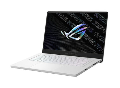 Asus ROG Zephyrus G15 (2022) GA503RW-HQ081WS Laptop (Moonlight White) | 15.6" WQHD | Ryzen™ 7 6800HS | 16GB DDR5 RAM | 1TB M.2 SSD | RTX 3070 Ti | Windows 11 Home | MS Office H&S 2021 | Gaming Mouse | Backpack | Type-C PD Adapter