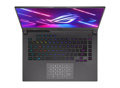 Asus ROG Strix G15 G513RW-HF033W Gaming Laptop (Eclipse Gray) | 15.6” FHD | Ryzen™ 9 6900HX | 16GB RAM DDR5 | 1TB M.2 SSD | RTX™ 3070 Ti | Windows 11 Home | MS Office Home & Student 2021 | ROG Backpack