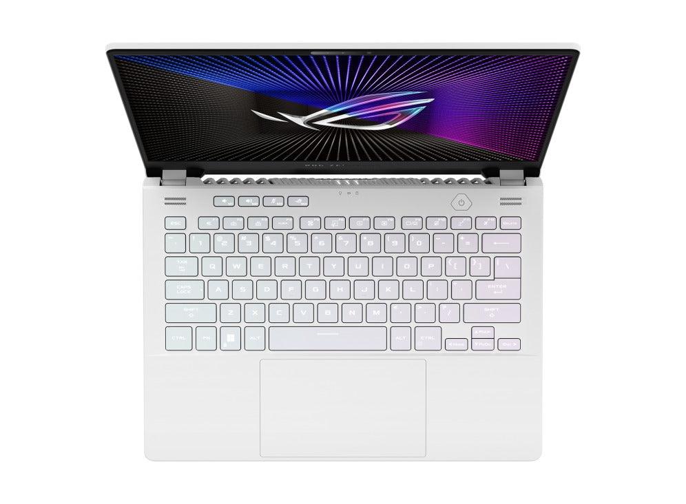 ASUS ROG Zephyrus G14 GA402RJ-L8162WS Gaming Laptop (Moonlight White Anime Matrix) | 14" QHD | Ryzen™ 7 6800HS | 16GB RAM | 1TB SSD | RX 6700S | Windows 11 Home | G14 Sleeve (2022) | ROG Impact Mouse