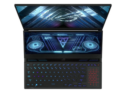 ASUS ROG Zephyrus Duo 16 (2022) GX650RW-LO113WS Gaming Laptop | 16" QHD+ | Ryzen 9 6900HX | 32GB RAM DDR5 | 1TB M.2 SSD | RTX 3070 Ti | Windows 11 Home | ROG Backpack | Delta Headset | Chakram Mouse | Type-C AC Adapter