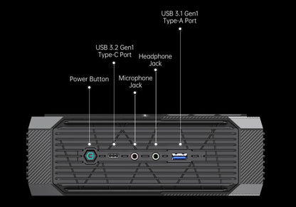Minisforum Neptune Series HX99G Ryzen 9 6900HX 32GB RAM 1TB SSD AMD Radeon RX 6600M Mini Gaming PC