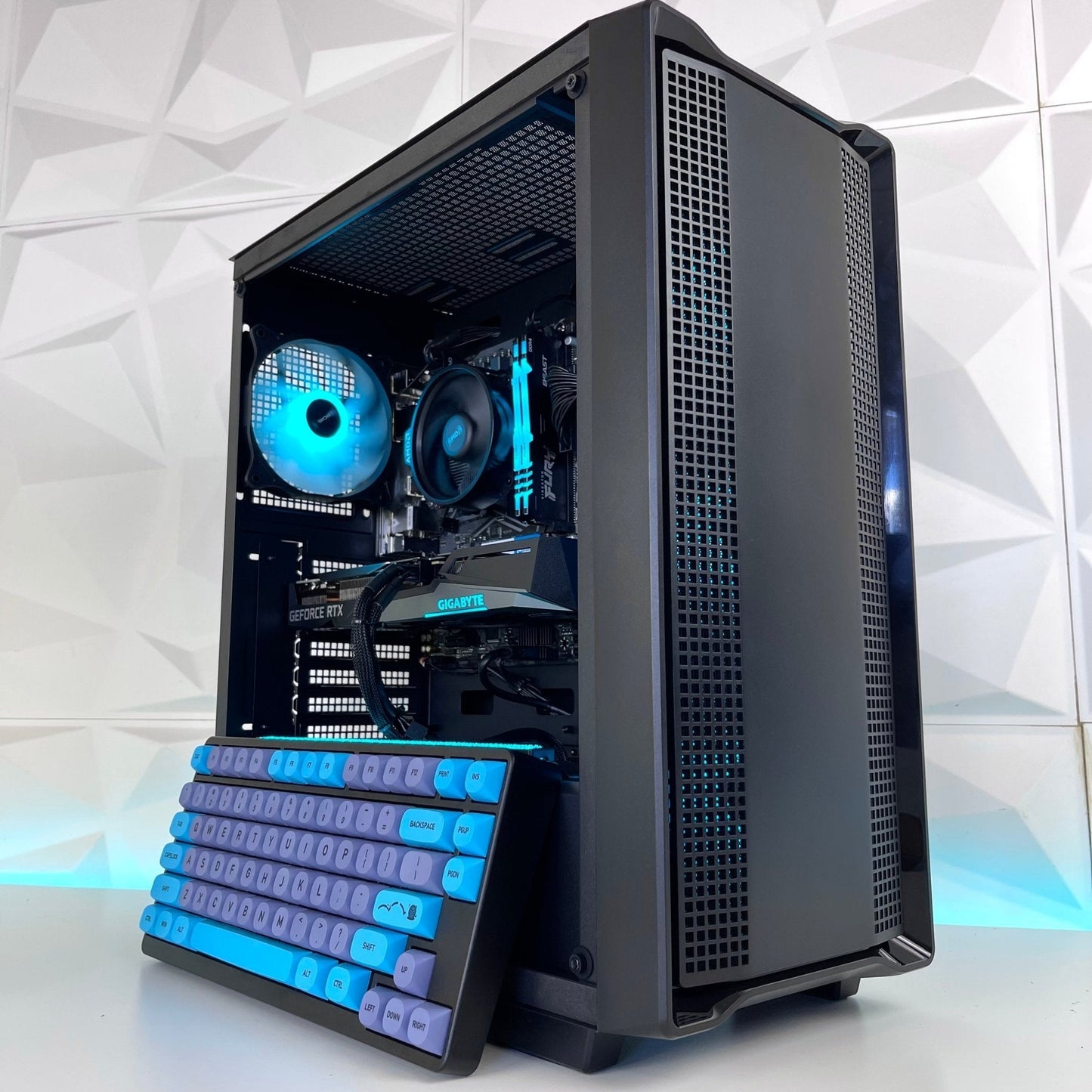 IGaming Ryzen 5 5500 | RTX 4060/4060 Ti | Dark CYAN