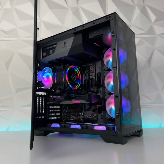 IGaming RTX 4060 Ti/ RTX 4070S | Intel 12th Gen 12600KF | P120 Black
