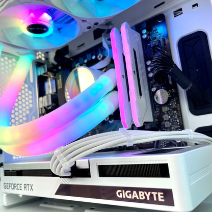 IGaming Intel Core i5 | RTX 4060/4060 Ti | TD300 Crystal White