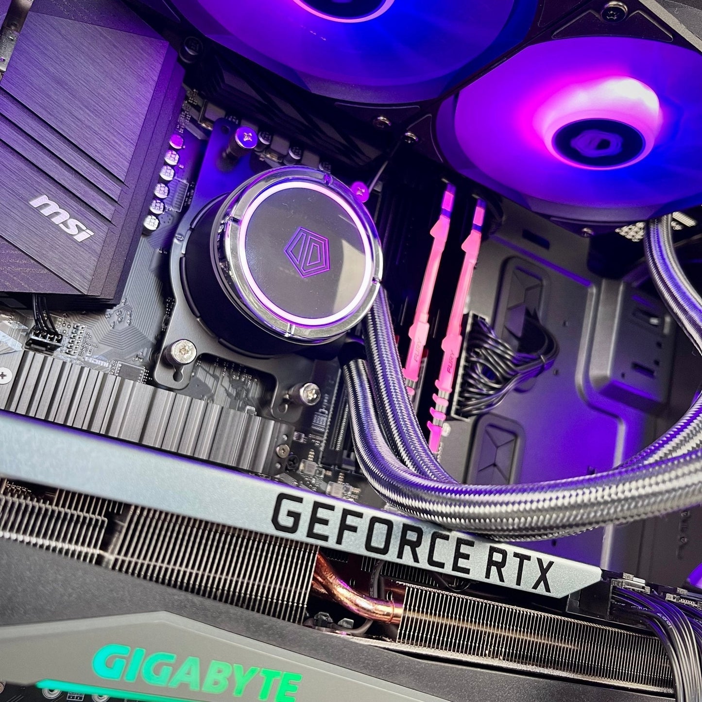 IGaming Ryzen 5 7600 DDR5 | RTX 4060-4070 Ti super | Black Crystal G1