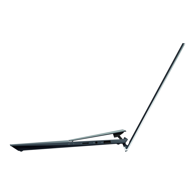 Asus Zenbook Duo 14 UX482EAR-HY341WS Touchscreen Laptop (Celestial Blue) | 14" FHD |  i5-1155G7 | 16GB LPDDR4X | 512GB SSD | Iris Xᵉ Graphics | Windows 11 Home | MS Office H&S 2021 | Sleeve | Stand | Stylus Pen