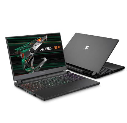 GIGABYTE AORUS 15P XD-73S1224GO Gaming Laptop (Black) | 15.6" FHD | i7-11800H | 16GB DDR4 | 1TB SSD | RTX™ 3070 | WIN10 GIGABYTE AORUS G2 Backpack (Black)