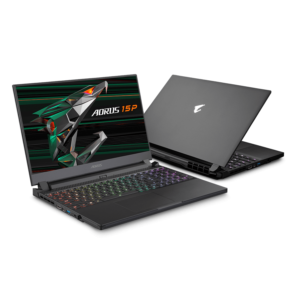GIGABYTE AORUS 15P YD-73S1224G0 GAMING LAPTOP (BLACK) | 15.6" IPS | i7-11800H | 16GB DDR4 | 1TB SSD | RTX 3080 | WIN11 + GIGABYTE AORUS G2 BACKPACK (BLACK)