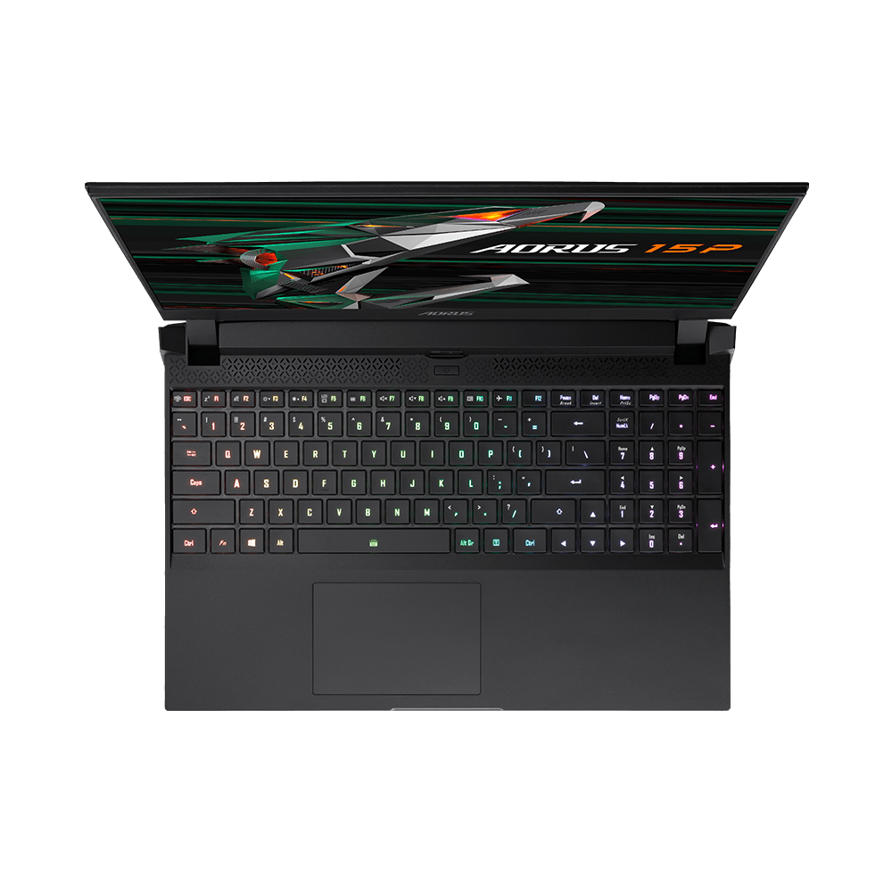 GIGABYTE AORUS 15P XD-73S1224GO Gaming Laptop (Black) | 15.6" FHD | i7-11800H | 16GB DDR4 | 1TB SSD | RTX™ 3070 | WIN10 GIGABYTE AORUS G2 Backpack (Black)