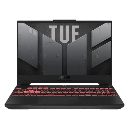 Asus TUF Gaming A15 FA507NU-LP066W Gaming Laptop (Mecha Gray) | 15.6” FHD | Ryzen 7 7735HS | 8GB DDR5 | 512GB SSD | RTX 4050 | Windows 11 Home | TUF Gaming Backpack