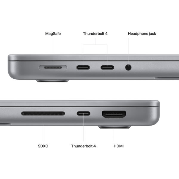 Macbook Pro 14-inch M2 Pro (2023) 16GB RAM 512GB SSD (Space Grey) (MPHE3PP/A)