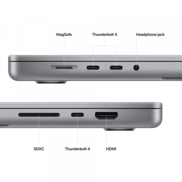 MacBook Pro 16-inch M2 (2023) 16GB RAM 512GB SSD (Space Grey) (MNW83PP/A)