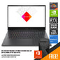 HP OMEN 16-C0168AX GAMING LAPTOP (MICA SILVER) | 16.1" QHD | Ryzen™ 7 5800H | 16GB DDR4 | 1TB SSD | RTX 3070 | WIN11 + MS OFFICE HOME & STUDENT 2019 W/ FREE HP OMEN TRANSCEPTOR BACKPACK (BLACK)
