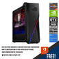 ASUS ROG STRIX G15DK-R5800X003WS AMD R7-5800X 16GB RAM 1TB HDD+512GB SSD NV RTX3060 TOWER GAMING DESKTOP (STAR BLACK) + MS OFFICE HOME & STUDENT 2021