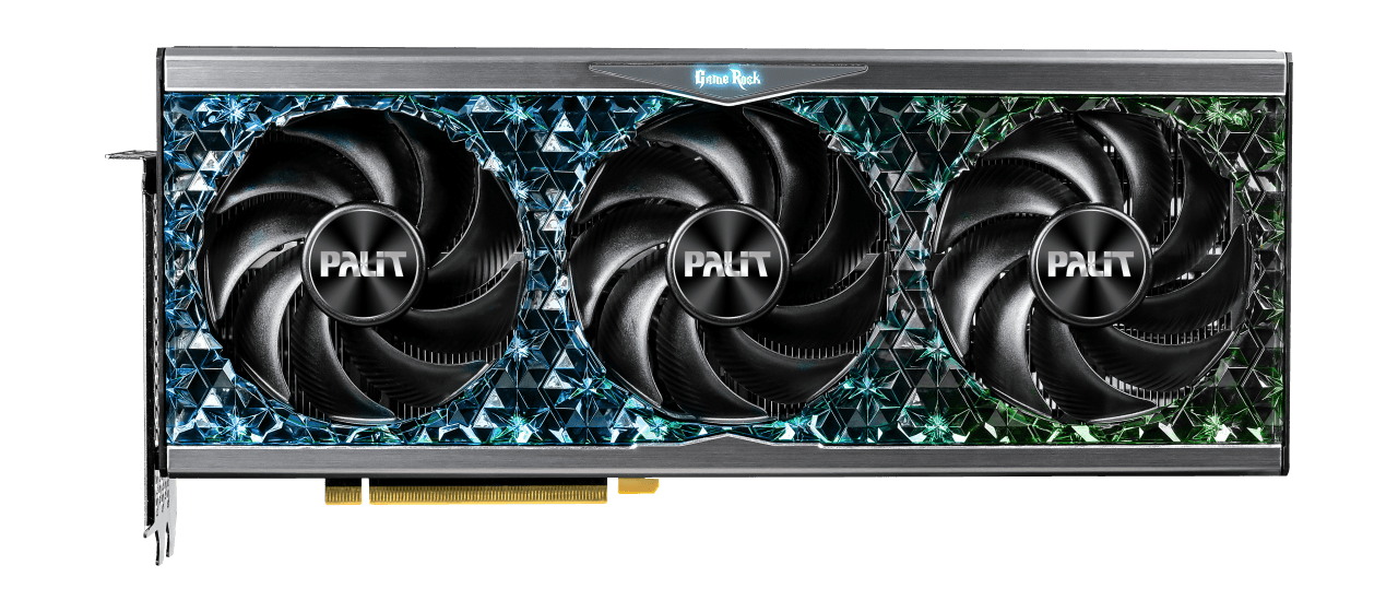 PALIT GeForce RTX 4090 Gamerock 24GB GDDR6X Graphics Card (Midnight Kaleidoscope)