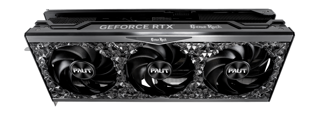 PALIT Geforce RTX 4080 Gamerock 16GB GDDR6X Graphics Card (Midnight Kaleidoscope)