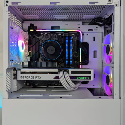 IGaming Core i5 12400F | RTX 4060/4060 Ti | White TD300