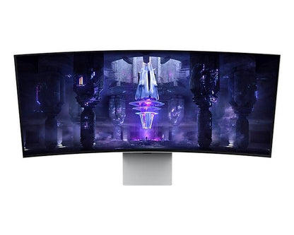 Samsung Odyssey OLED G8 LS34BG850SEXXP 34-INCH 0.1MS 175HZ Ultra WQHD Smart Curved Gaming Monitor (Silver)