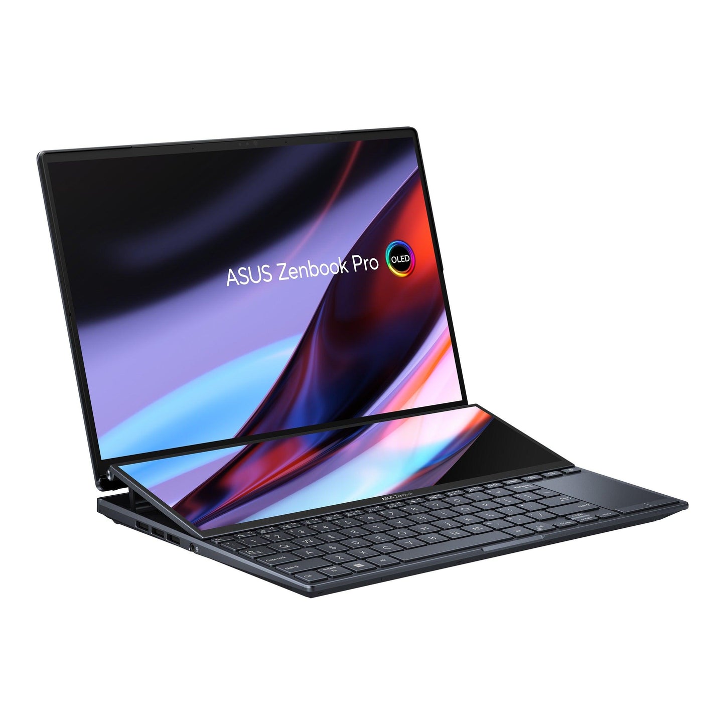 ASUS Zenbook PRO 14 Duo Oled UX8402ZE-M3050WS (Black) | 14" 2.8K OLED | i7-12700H | 16 GB DDR5 | RTX™ 3050 Ti | 512 GB SSD | Windows 11 Home