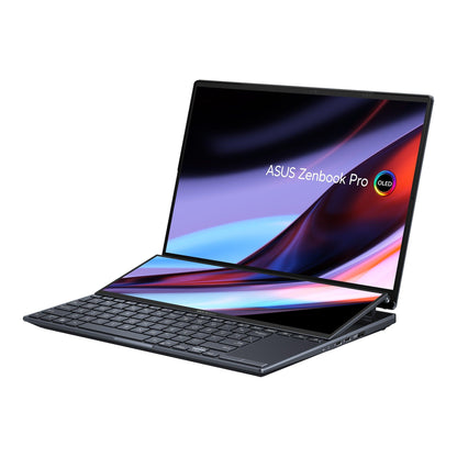 ASUS Zenbook PRO 14 Duo Oled UX8402ZE-M3050WS (Black) | 14" 2.8K OLED | i7-12700H | 16 GB DDR5 | RTX™ 3050 Ti | 512 GB SSD | Windows 11 Home