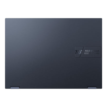 Asus Vivobook S 14 Flip TP3402ZA-KN111WS Laptop (Quiet Blue) | 14”  2.8K Oled | i7-12700H | 8GB RAM DDR4 | 512 GB SSD | Iris Xᵉ Graphics | Windows 11 Home | MS Office Home & Student 2021 | Stylus Pen | Asus BP1504 Casual Backpack