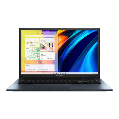Asus Vivobook Pro 15 Oled K6500ZE-MA111WS Laptop (Quiet Blue) | 15.6”  2.8K | i7-12650H | 16 GB RAM | 512 GB SSD | NVIDIA® GeForce® RTX™ 3050 Ti | Windows 11 Home | MS Office Home & Student 2021 | Asus BP1504 Casual Backpack