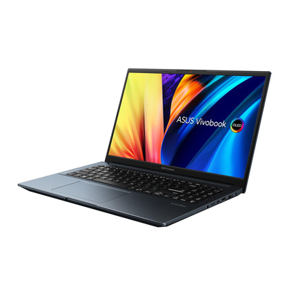 Asus Vivobook Pro 15 Oled K6500ZE-MA111WS Laptop (Quiet Blue) | 15.6”  2.8K | i7-12650H | 16 GB RAM | 512 GB SSD | NVIDIA® GeForce® RTX™ 3050 Ti | Windows 11 Home | MS Office Home & Student 2021 | Asus BP1504 Casual Backpack
