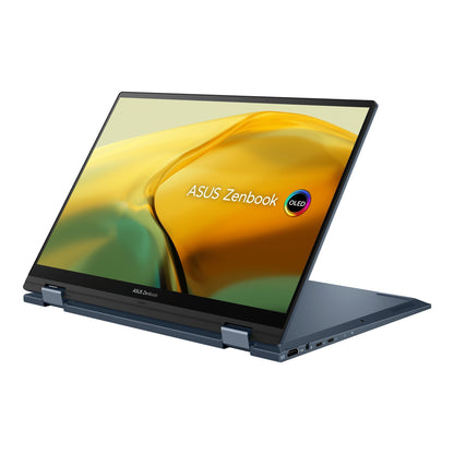 Asus Zenbook 14 Flip OLED UP3404VA-KN119WS Laptop (Ponder Blue) | 14" 2.8K OLED | I5-1340P | 512GB SSD | 16GB RAM | IRIS XE | Windows 11 Home | MS Office Home & StudenT 2021 | Asus Sleeve | Stylus Pen