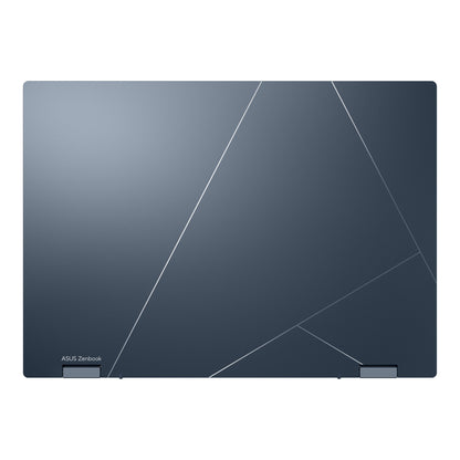 Asus Zenbook 14 Flip OLED UP3404VA-KN133WS Laptop (Ponder Blue) | 14" 2.8K OLED | 165HZ | I7-1360P | 512GB SSD | 16GB RAM | IRIS XE | Windows 11 Home | MS Office Home & Student 2021 | Asus Sleeve | Stylus Pen