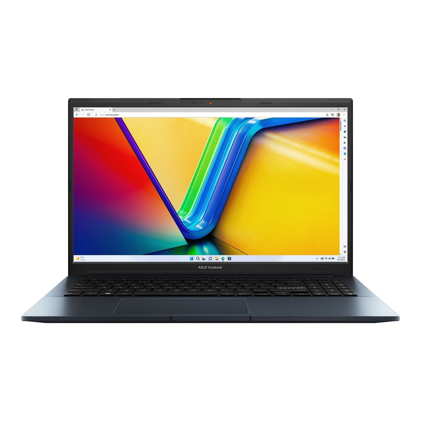 Asus Vivobook Pro 15 M6500XU-LP047WS Laptop (Quiet Blue) | 15.6" FHD (1920x1080) | Ryzen 7 7840HS | 16GB RAM | 512GB SSD | RTX 4050 | Windows 11 Home | MS Office Home & Student 2021 | Asus AP4600 Backpack