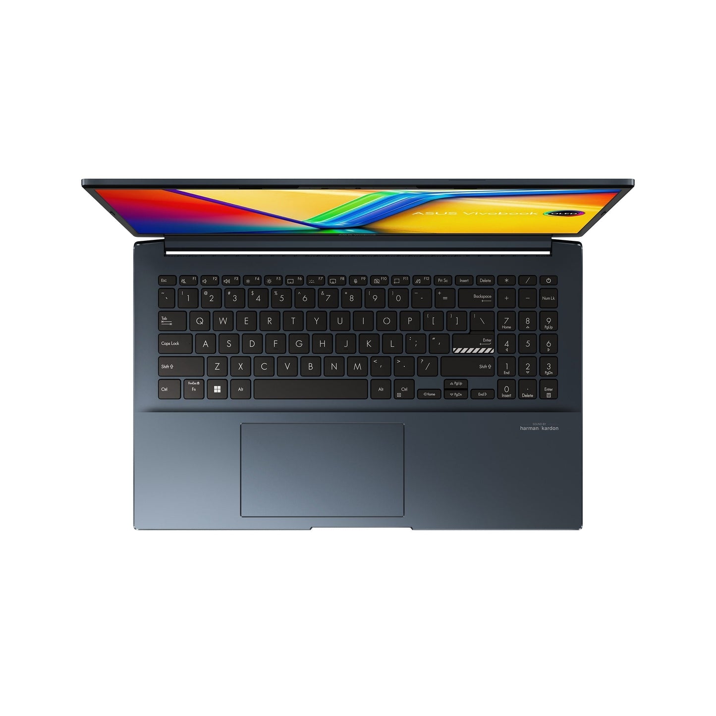 Asus Vivobook Pro 15 M6500XU-LP047WS Laptop (Quiet Blue) | 15.6" FHD (1920x1080) | Ryzen 7 7840HS | 16GB RAM | 512GB SSD | RTX 4050 | Windows 11 Home | MS Office Home & Student 2021 | Asus AP4600 Backpack