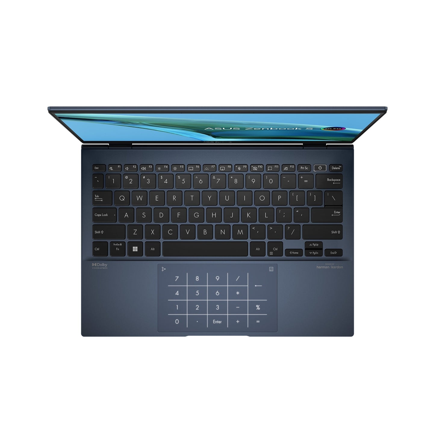 Asus Zenbook S 13 UM5302LA-LV097WS Laptop (Ponder Blue) | 13.3” OLED WQXGA+ | Ryzen 7 7840U | 16GB RAM | 512GB SSD | AMD Radeon Graphics | Windows 11 Home | MS Office Home & Student 2021 | Asus AP4600 Backpack
