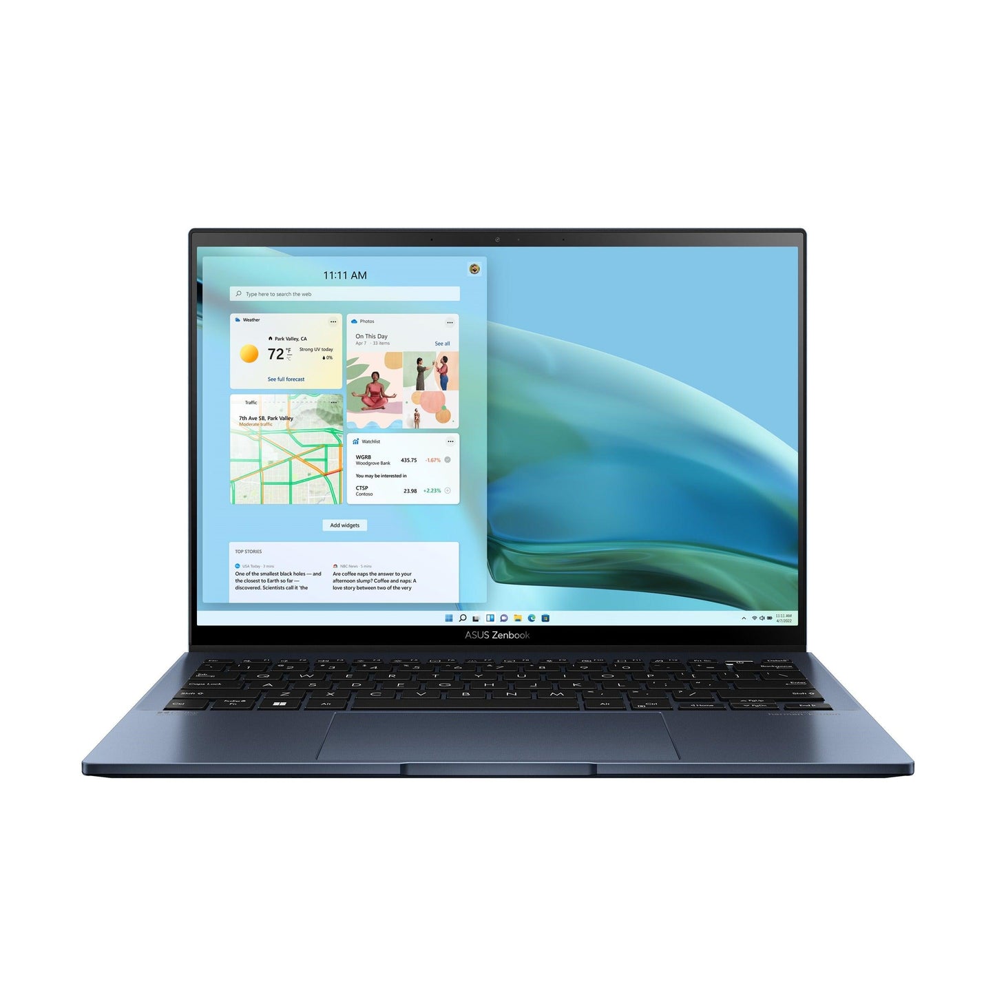 Asus Zenbook S 13 OLED UM5302TA-LV396WS Laptop (Ponder Blue) | 13.3” FHD | Ryzen 7 6800U | 16GB RAM | 512GB M.2 SSD | AMD Radeon™ Graphics | Windows 11 Home | MS Office Home & Student 2021 | Asus Sleeve