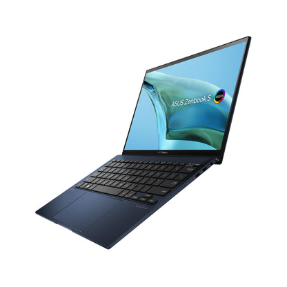 Asus Zenbook S 13 OLED UM5302TA-LV396WS Laptop (Ponder Blue) | 13.3” FHD | Ryzen 7 6800U | 16GB RAM | 512GB M.2 SSD | AMD Radeon™ Graphics | Windows 11 Home | MS Office Home & Student 2021 | Asus Sleeve