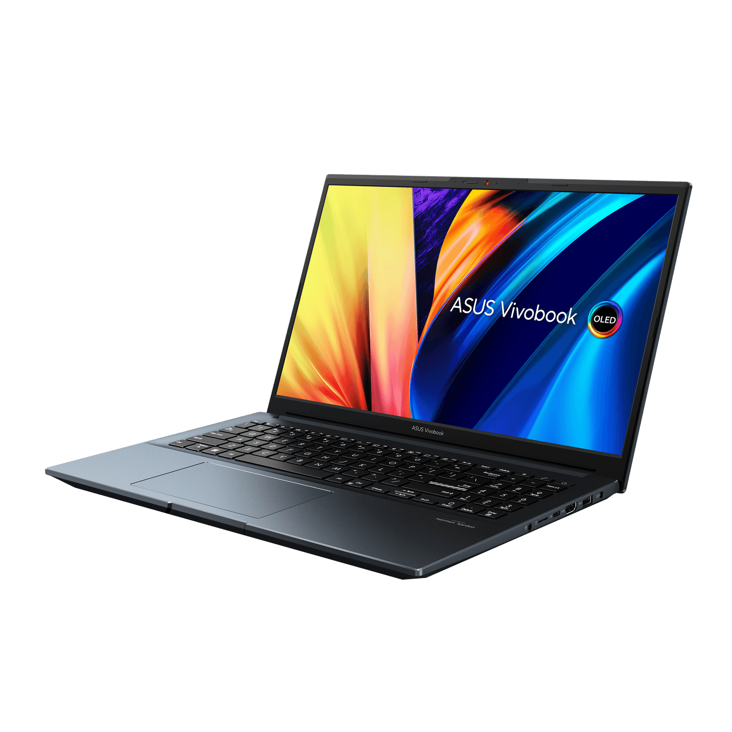 Asus Vivobook Pro 15 OLED M6500QE-MA013WS Laptop (Quiet Blue) | 15.6" 2.8K | Ryzen™ 7 5800H | 16GB DDR4 | 512 GB SSD | RTX™ 3050 Ti | Windows 11 Home | MS Office Home & Student 2021 | ASUS BP1504 Casual Backpack