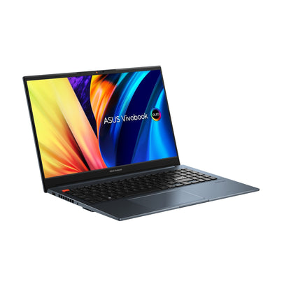 Asus Vivobook Pro 15 OLED K6502VV-MA033WS Laptop (Quiet Blue) | 15.6" 2.8K (2880 x 1620) OLED |  i9-13900H | 16 GB RAM | 1 TB SSD | RTX 4060 | Windows 11 Home | MS Office Home & Student 2021 | ASUS BP1504 Casual Backpack